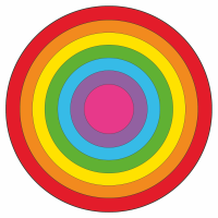 Shapes inside shapes - circles - Playplus+ Wooden Jigsaw Puzzles and ...