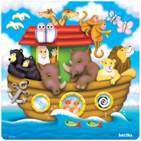 Noah`s Ark - Playplus+ Wooden Jigsaw Puzzles and Toys for Kids